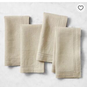 Williams Sonoma Linen Napkins, sets of 4, NWT